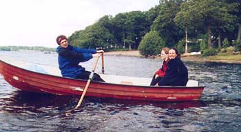 Bootsfahrt auf dem Bolmen